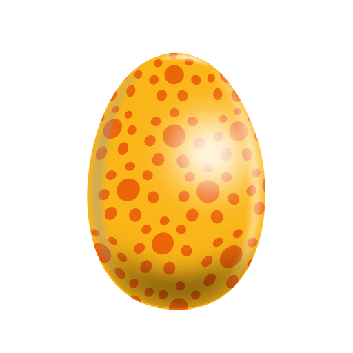 Egg Single Easter Transparent PNG Image