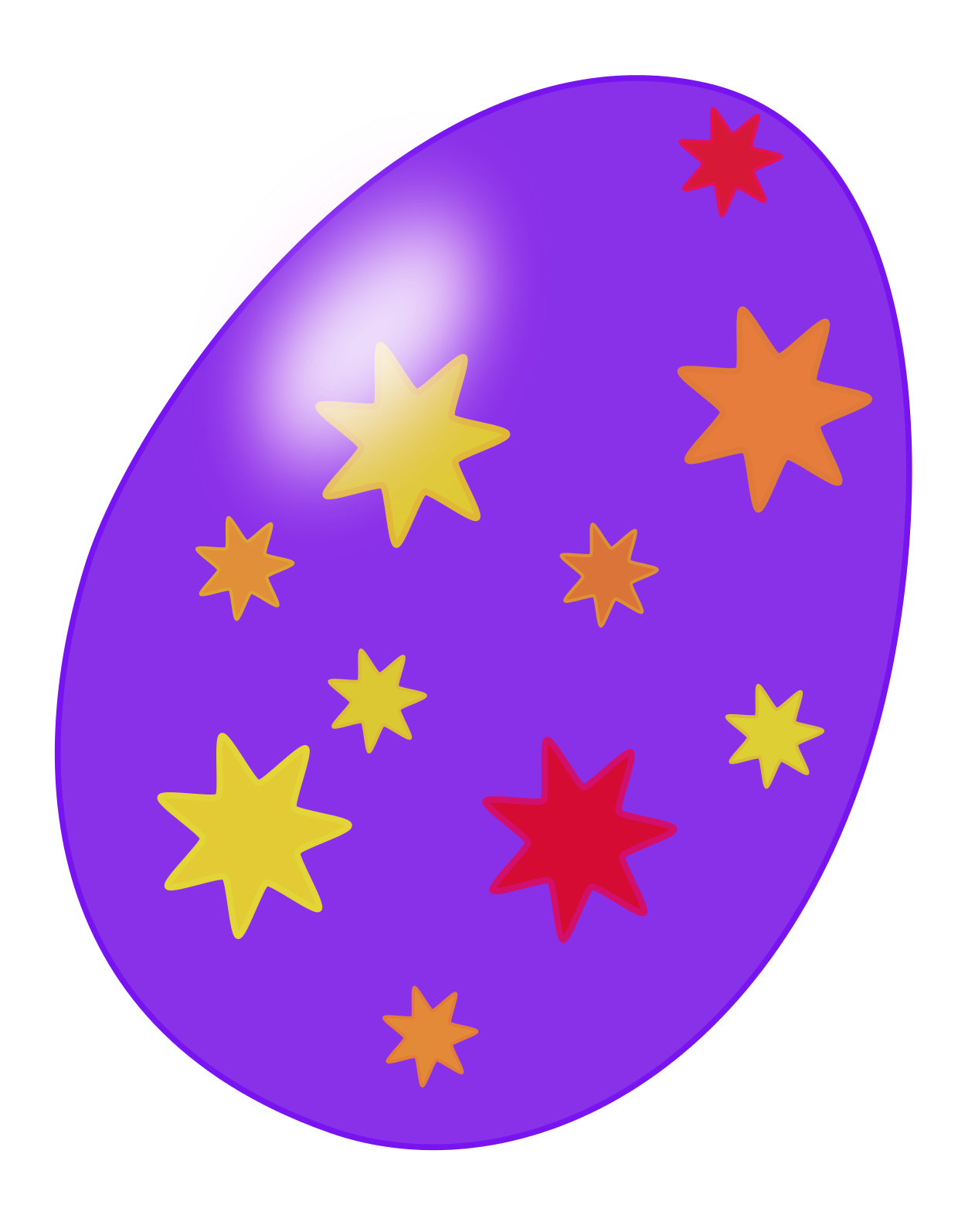 Egg Single Easter Transparent PNG Image