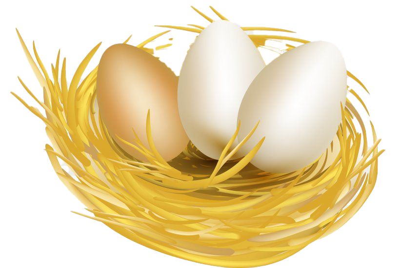 Egg White Easter Transparent PNG Image