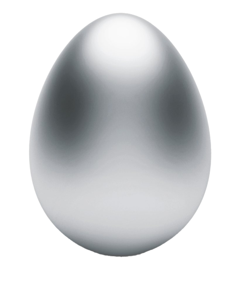 Egg White Easter Transparent PNG Image