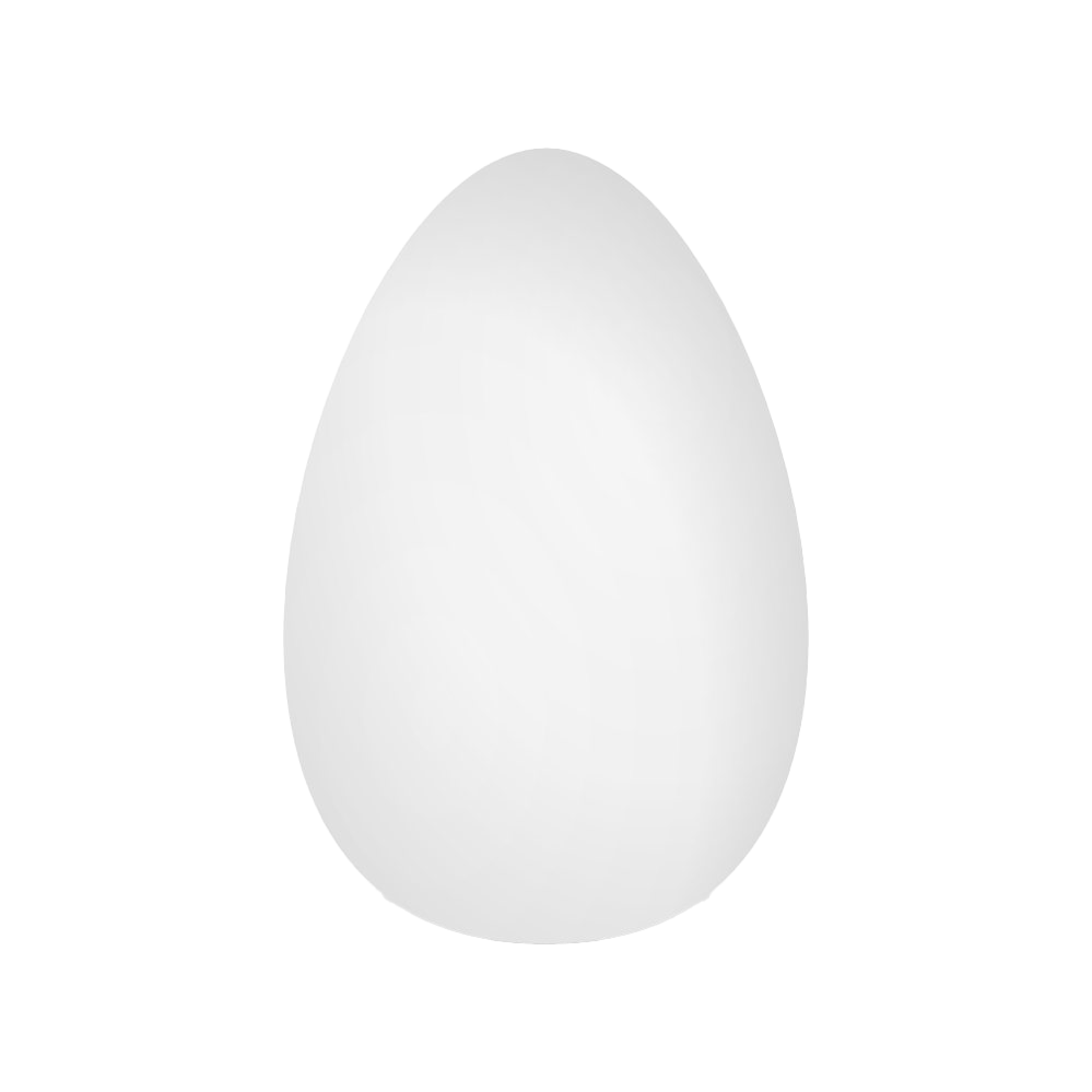 Egg White Easter Transparent PNG Image