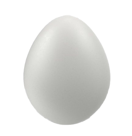 Egg White Easter Transparent PNG Image
