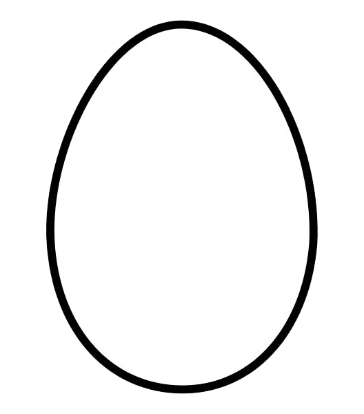 Egg White Easter Transparent PNG Image