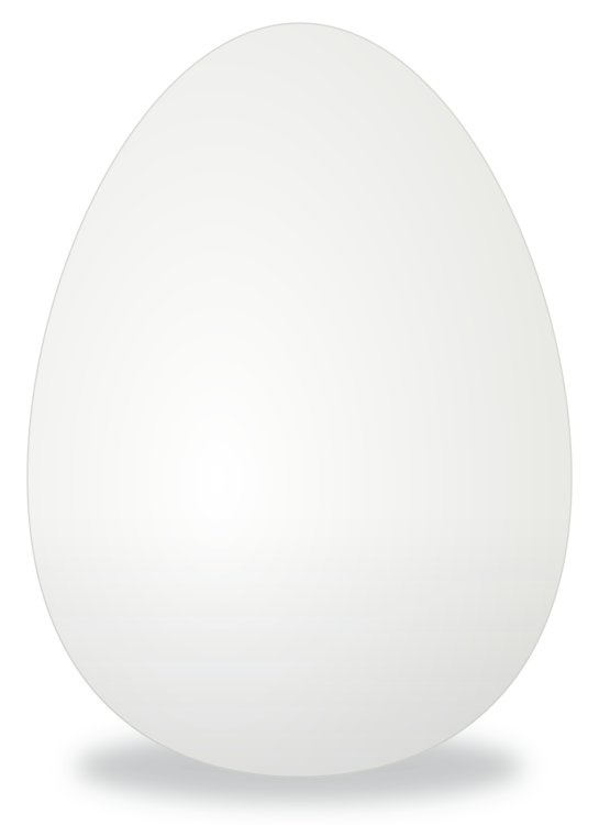 Egg White Easter Transparent PNG Image