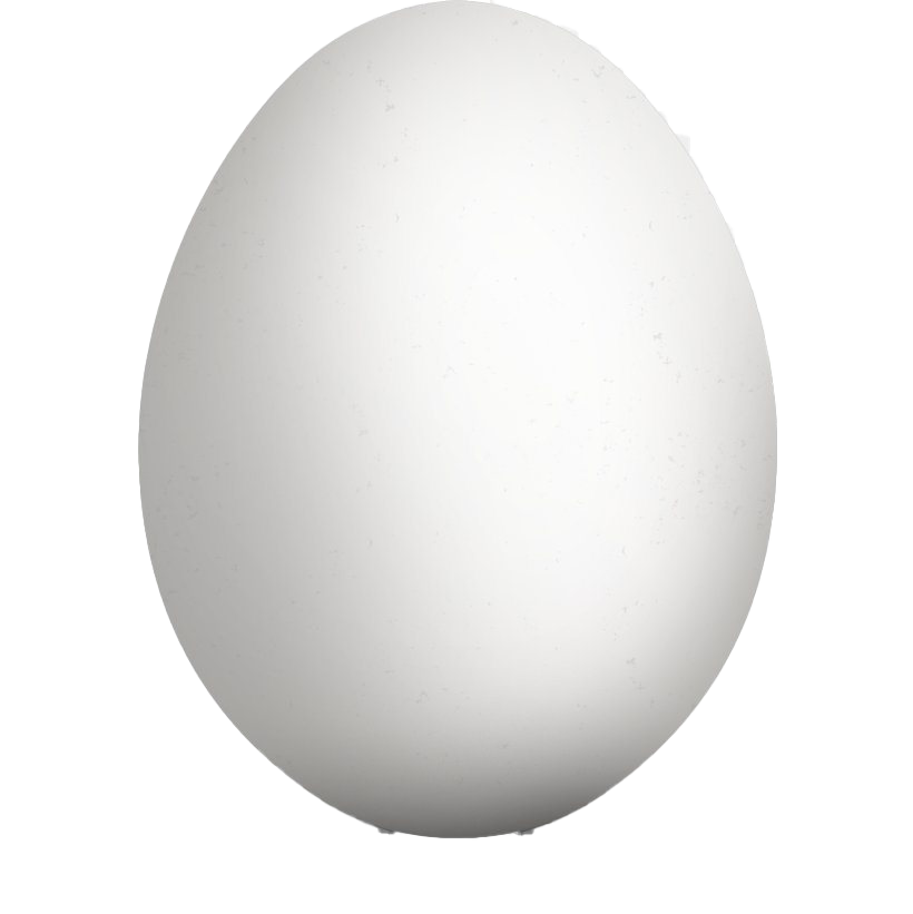 Egg White Easter Transparent PNG Image