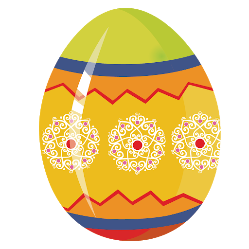 Egg Easter Yellow Transparent PNG Image