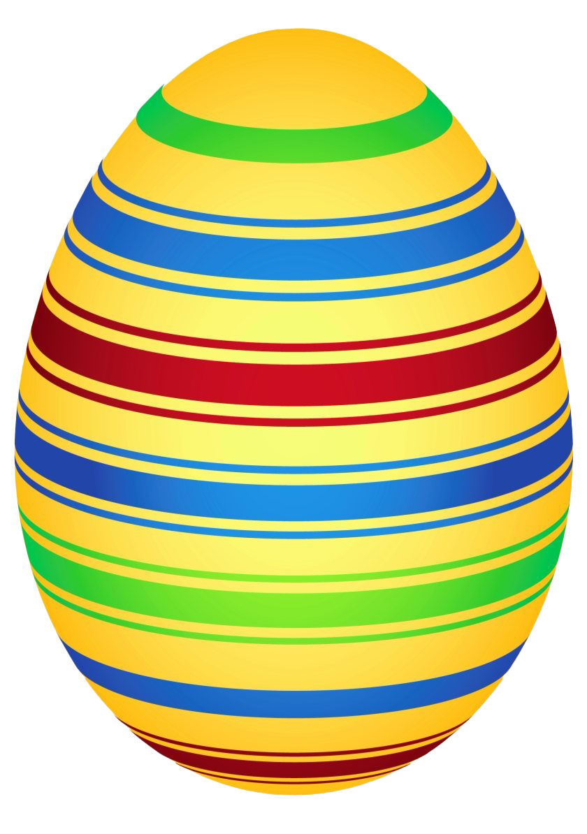 Egg Easter Yellow Transparent PNG Image