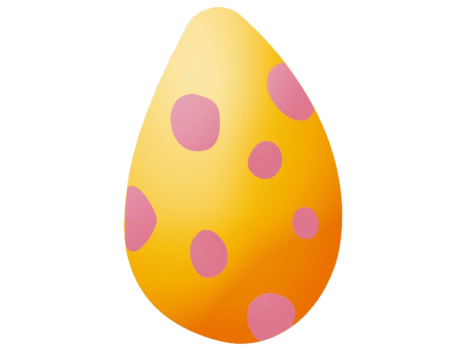 Egg Easter Yellow Transparent PNG Image