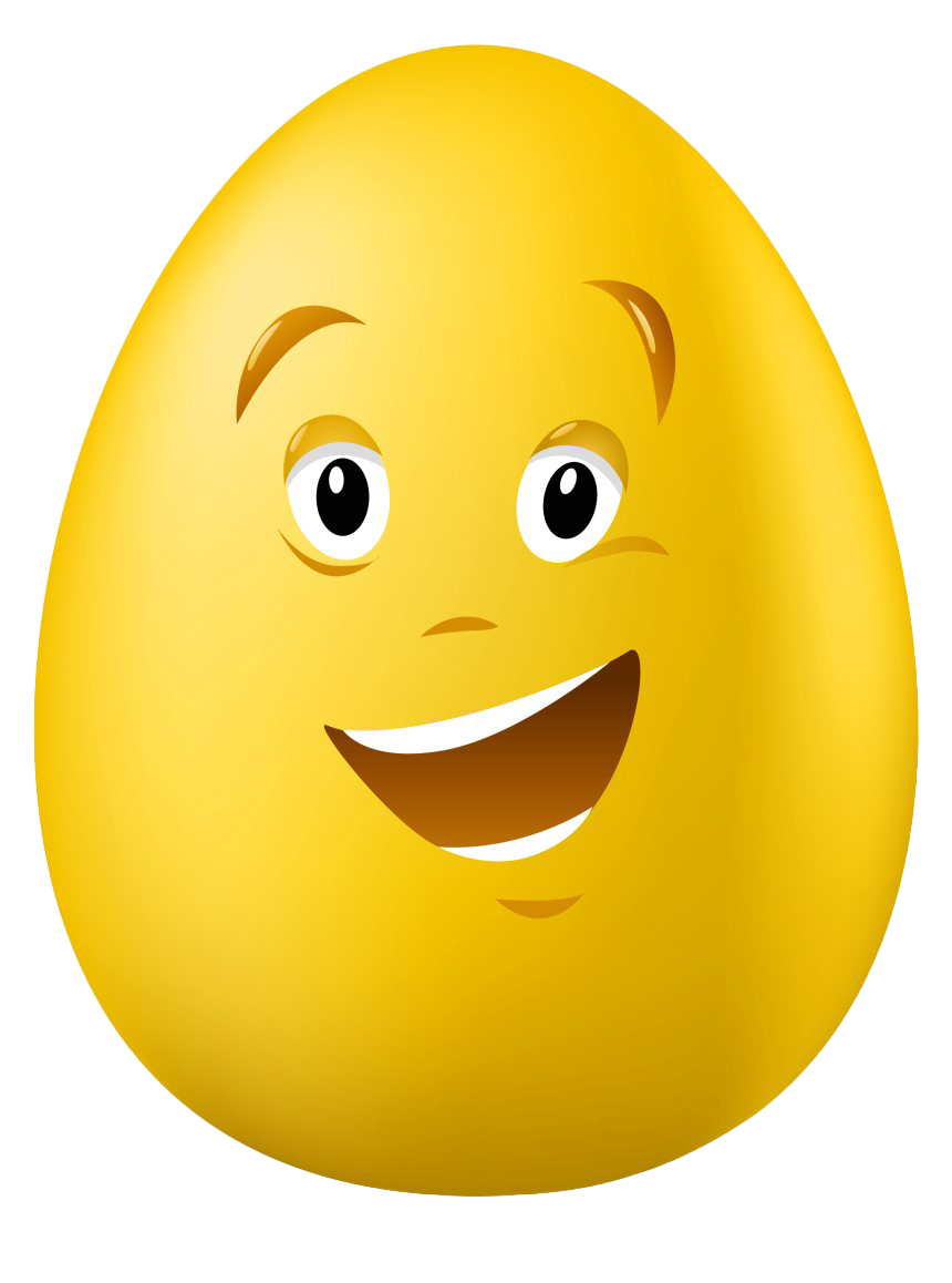 Egg Easter Yellow Transparent PNG Image