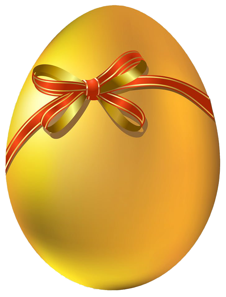 Egg Easter Yellow Transparent PNG Image