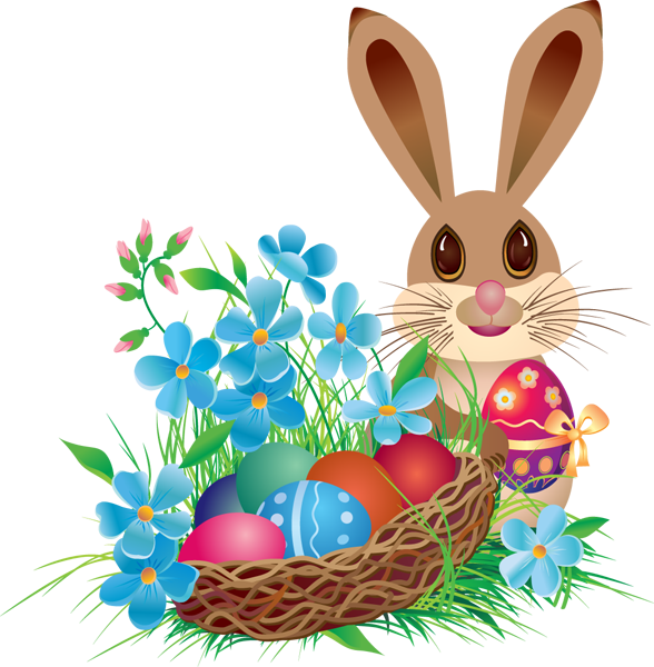 Basket Egg Vector Easter Transparent PNG Image