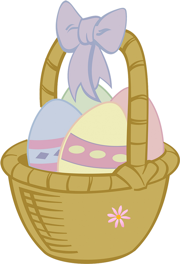 Basket Egg Easter Transparent PNG Image