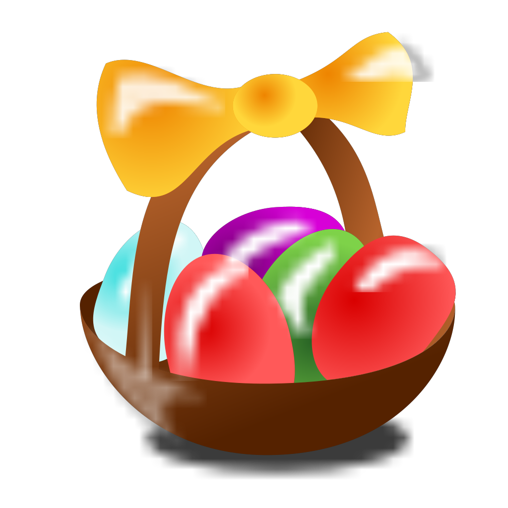 Basket Egg Easter Transparent PNG Image