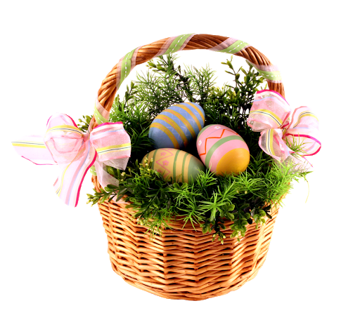 Basket Egg Easter Transparent PNG Image