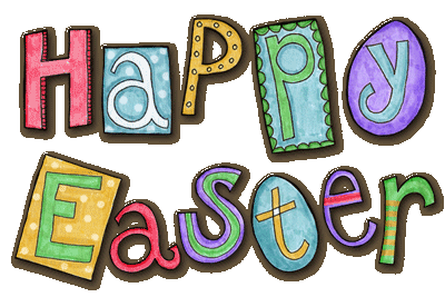 Happy Easter Background Transparent PNG Image