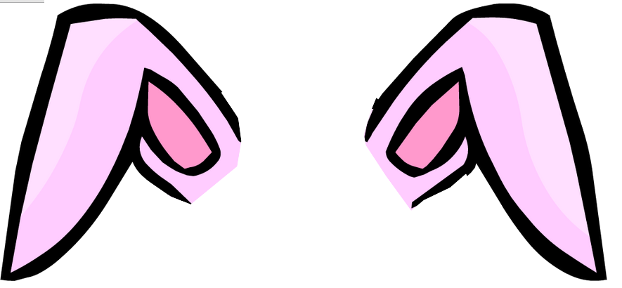 Easter Bunny Ears Transparent PNG Image
