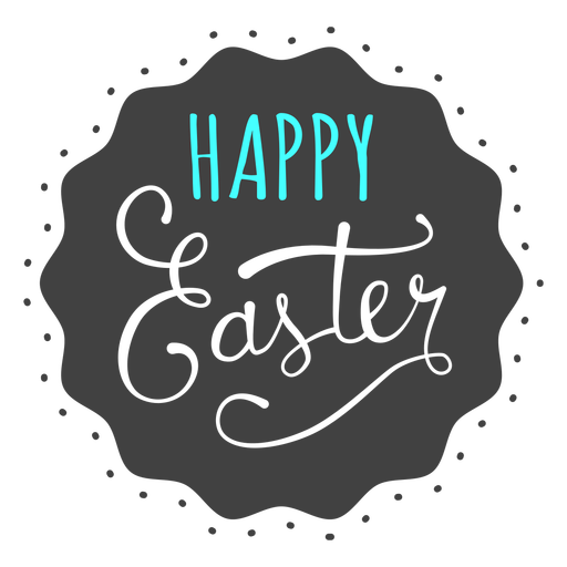 Happy Easter Transparent PNG Image