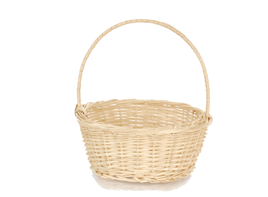 Empty Easter Basket Transparent PNG Image