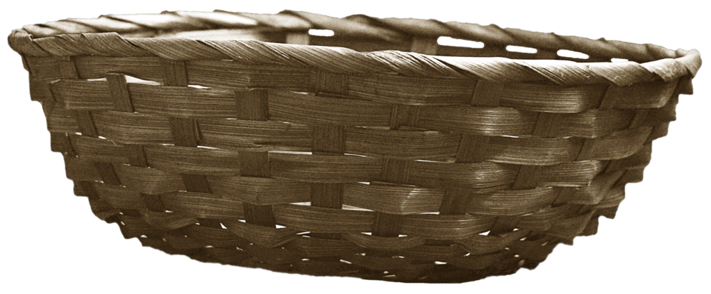 Empty Easter Basket Transparent PNG Image