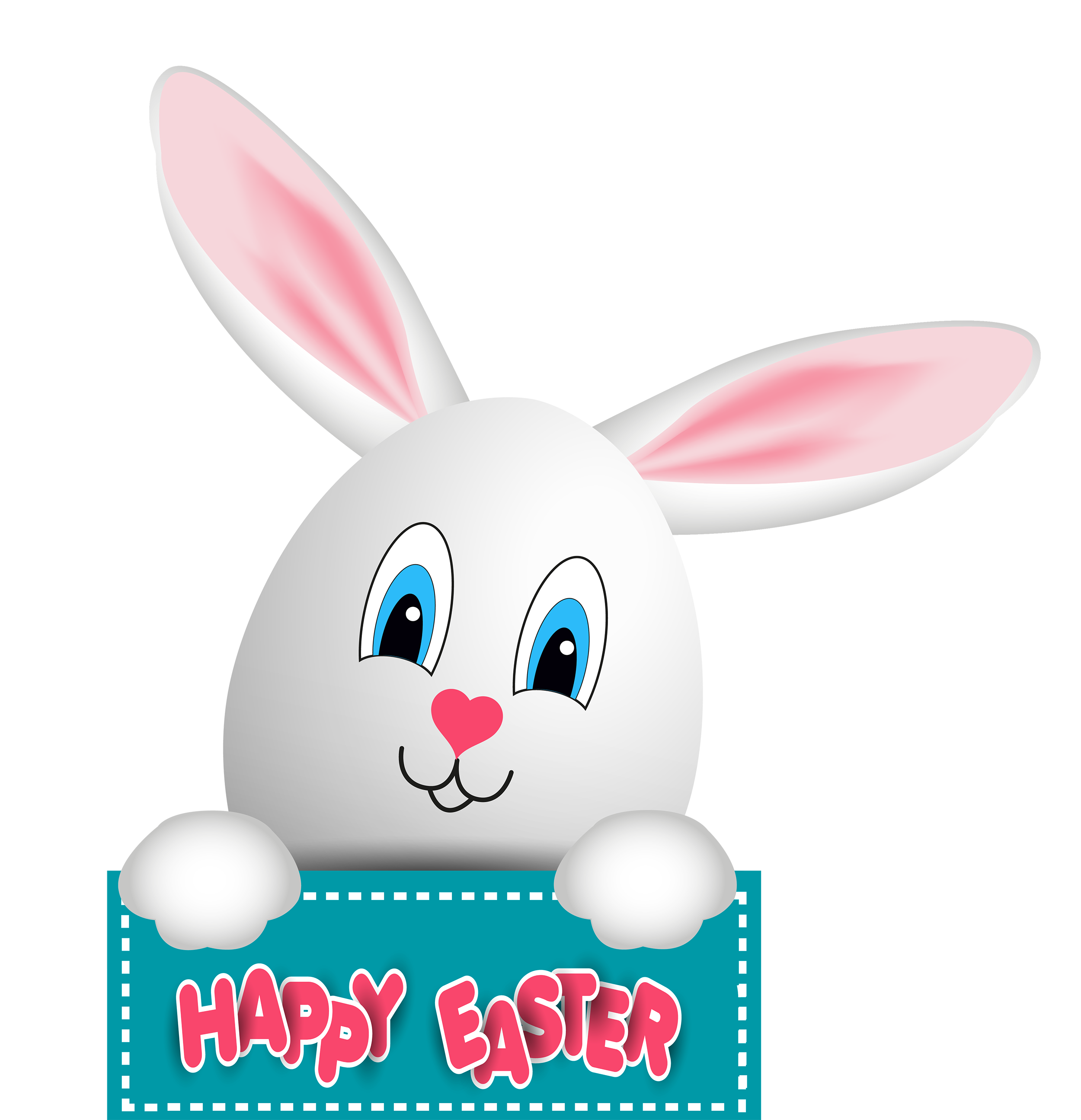 Easter Bunny Transparent PNG Image