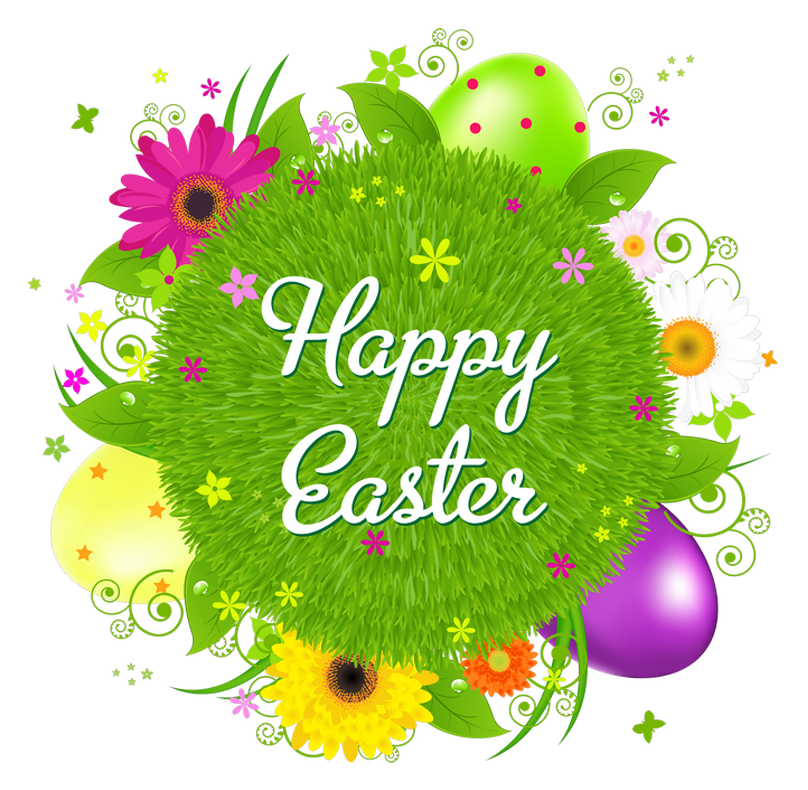 Happy Easter Transparent PNG Image