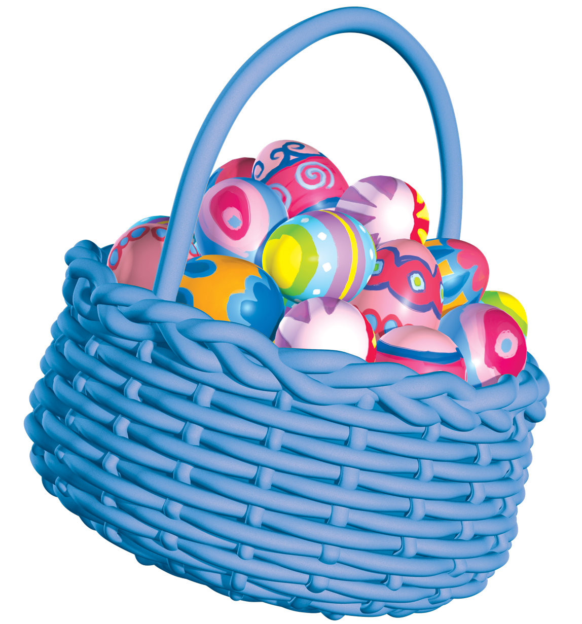 Easter Basket Transparent PNG Image