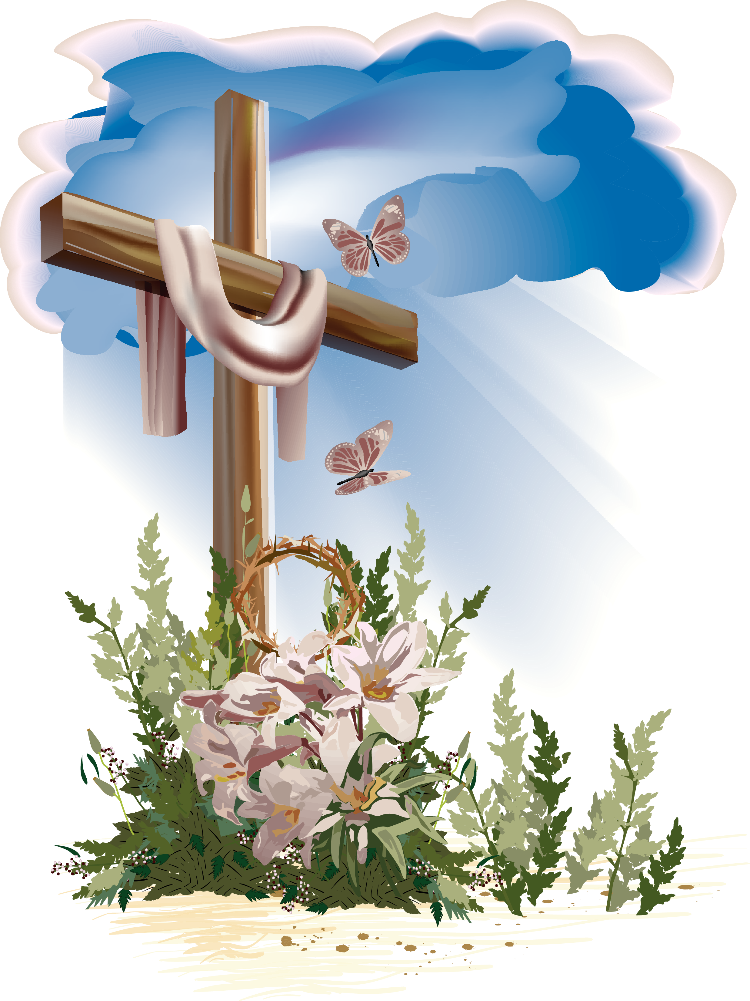 Christian Easter Transparent PNG Image