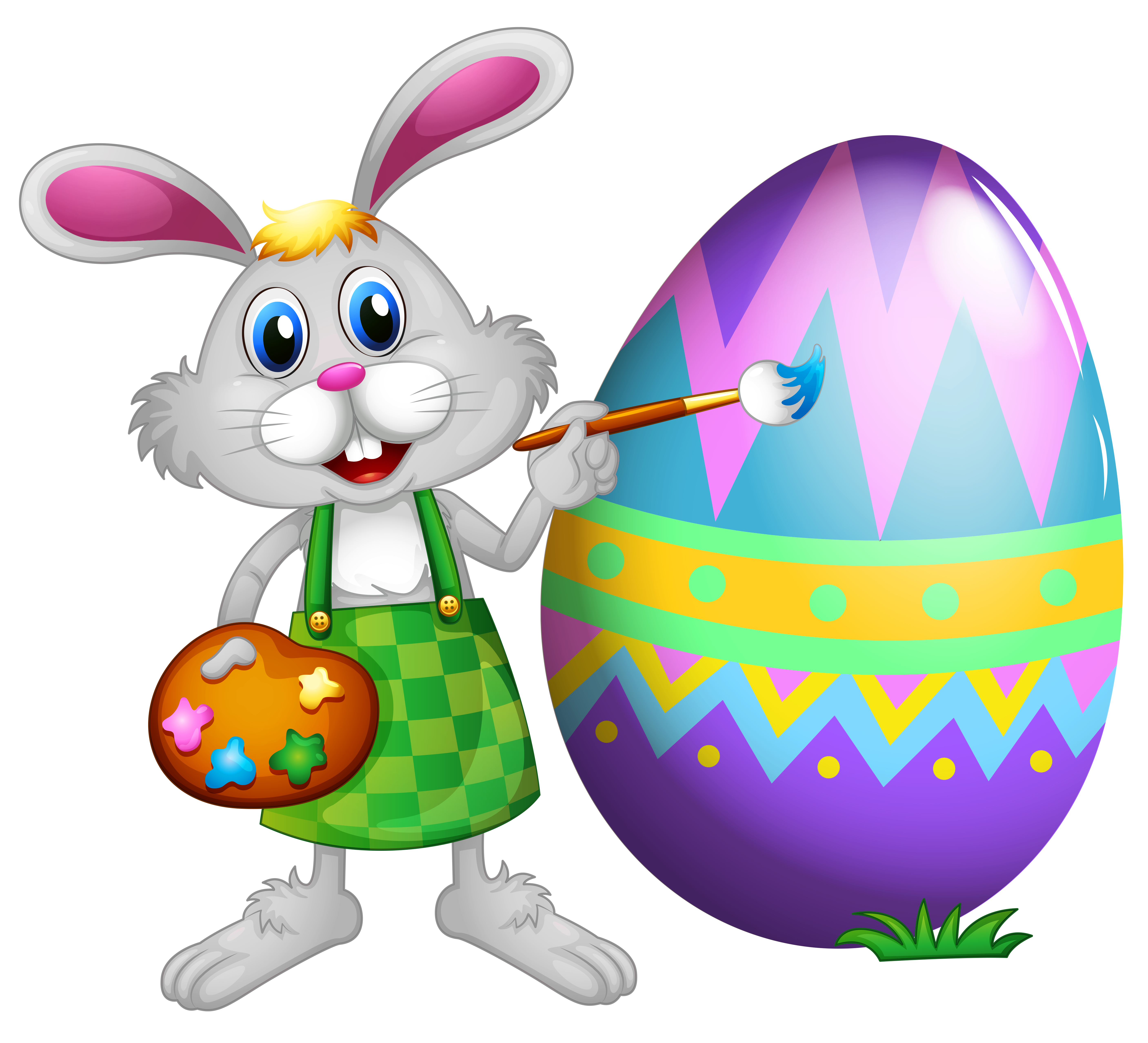 Easter Bunny Transparent PNG Image