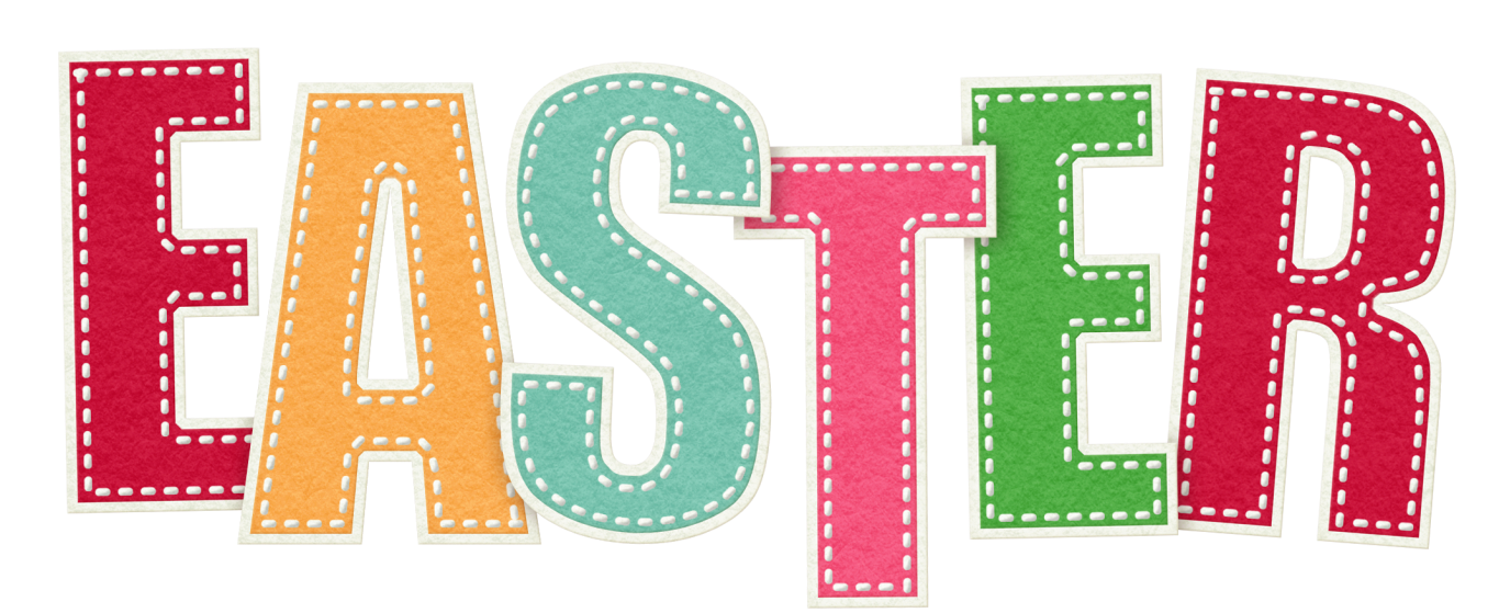 Text Easter Transparent PNG Image