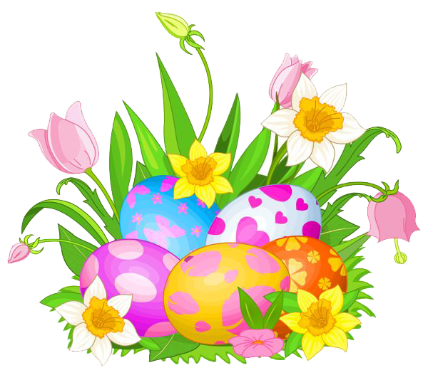 Easter Flower Transparent PNG Image
