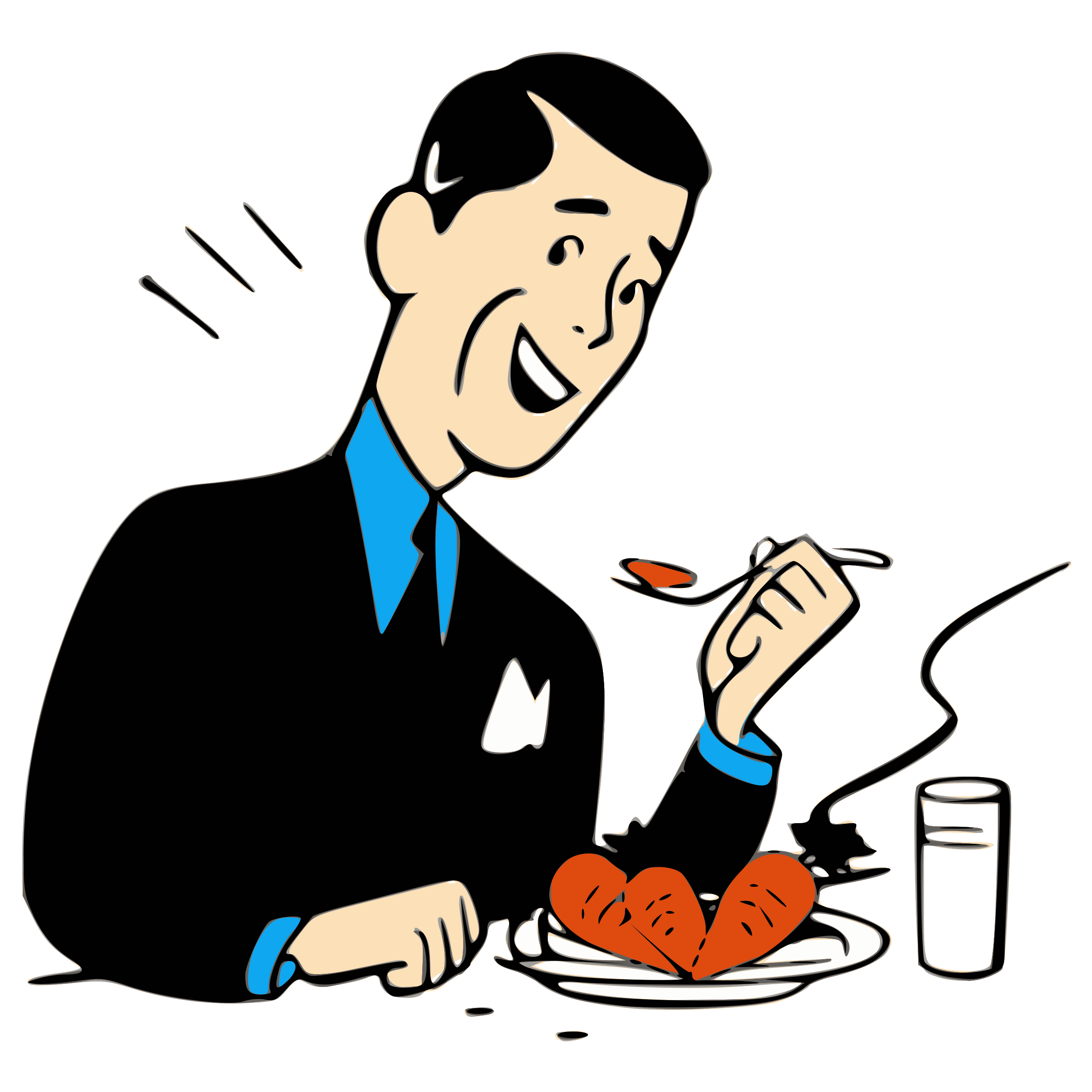Food Eating Transparent PNG Image