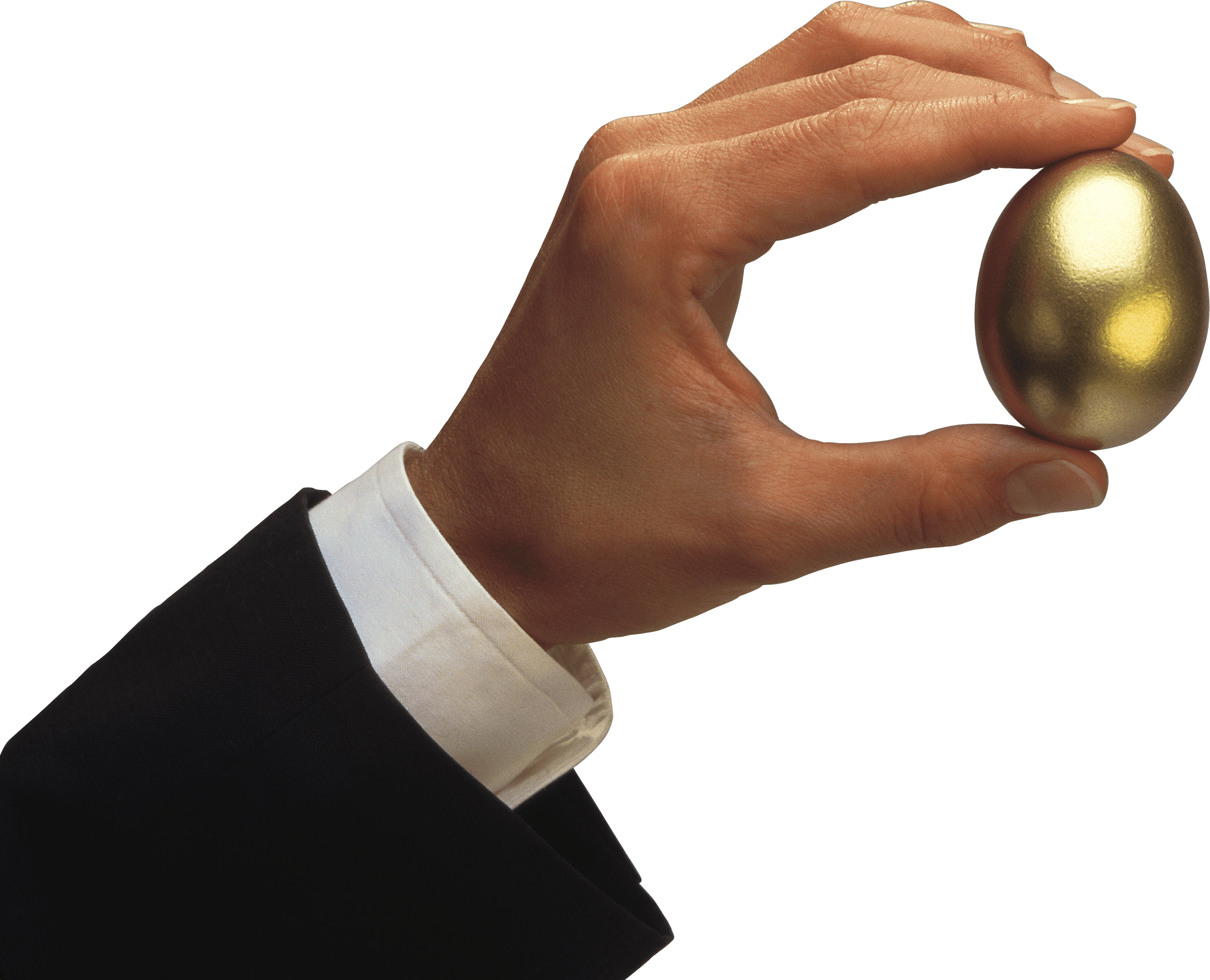 Egg In Hand Transparent PNG Image