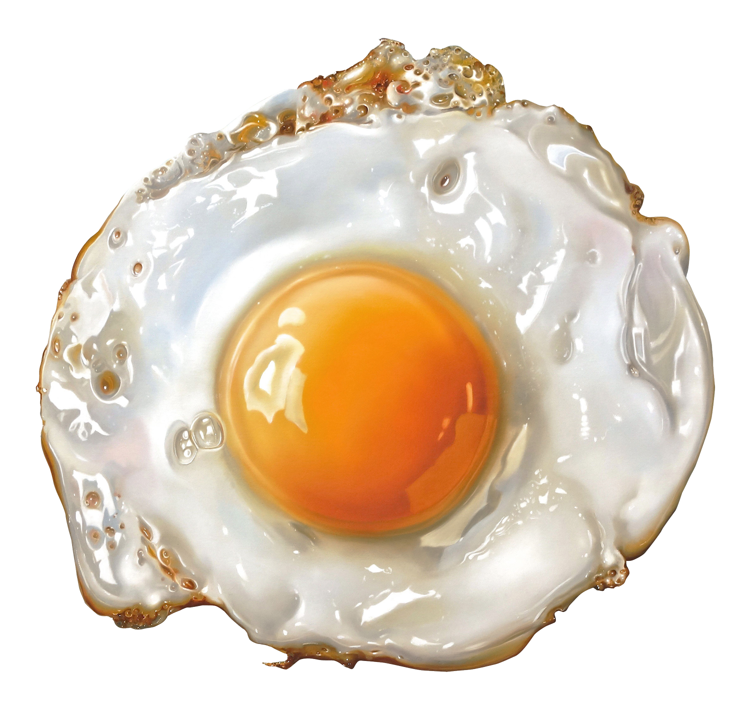Egg Fried Crispy Transparent PNG Image