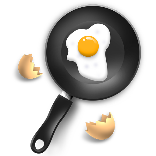 Fried Egg Pan Transparent PNG Image
