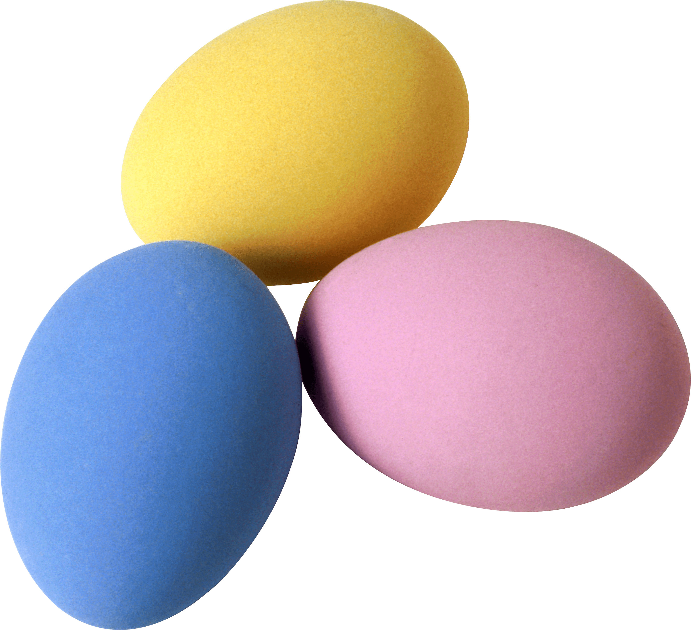Colorful Eggs Transparent PNG Image