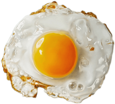 Fried Egg Transparent PNG Image