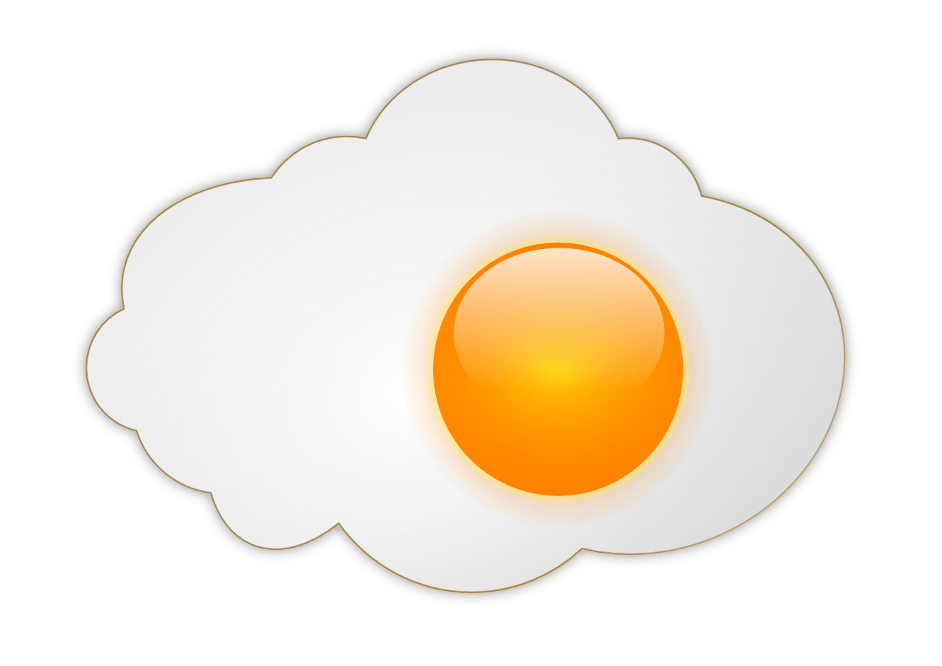 Fried Egg Transparent PNG Image