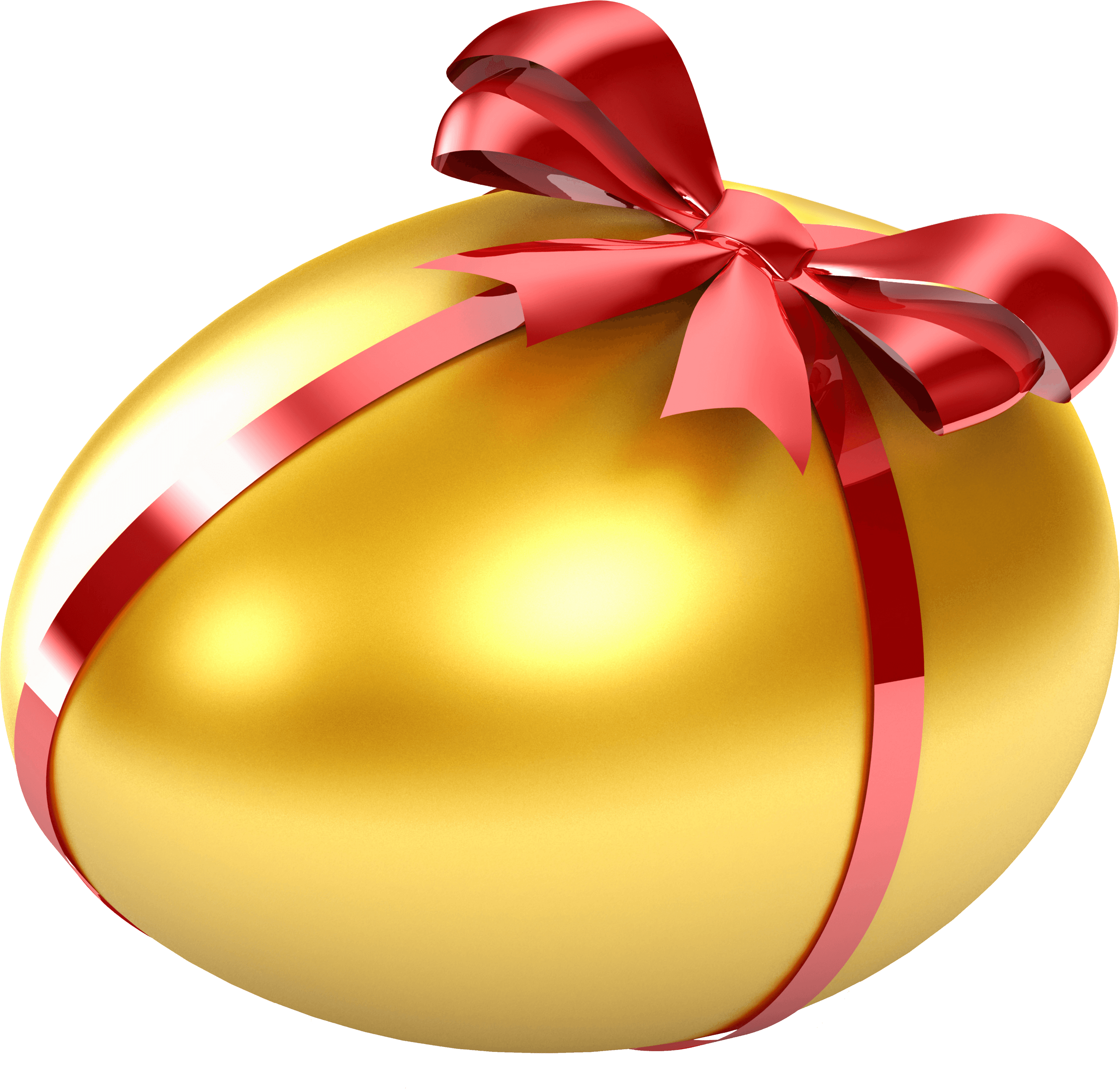 Gold Egg Transparent PNG Image