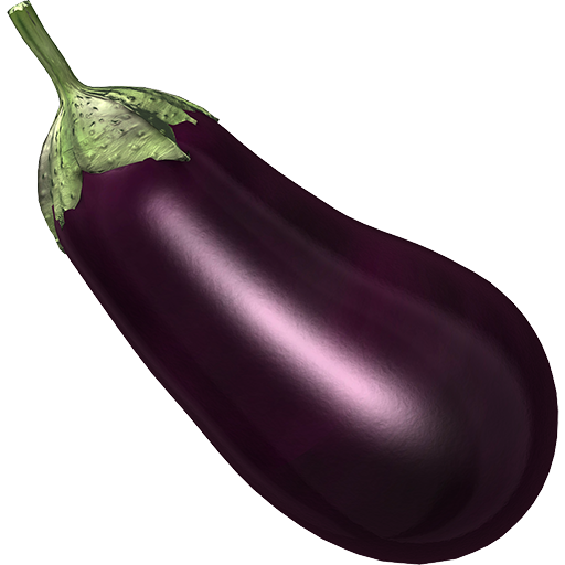 Aubergine Transparent PNG Image