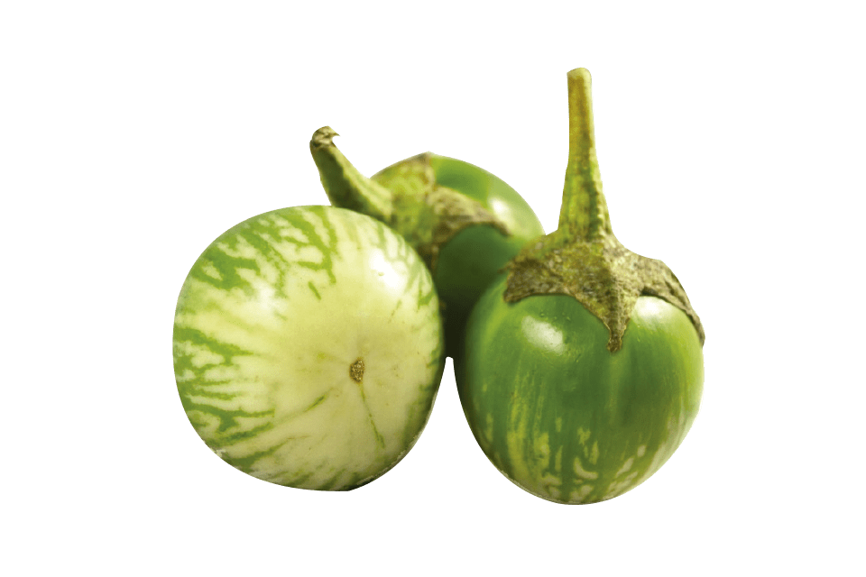Green Brinjal Transparent PNG Image