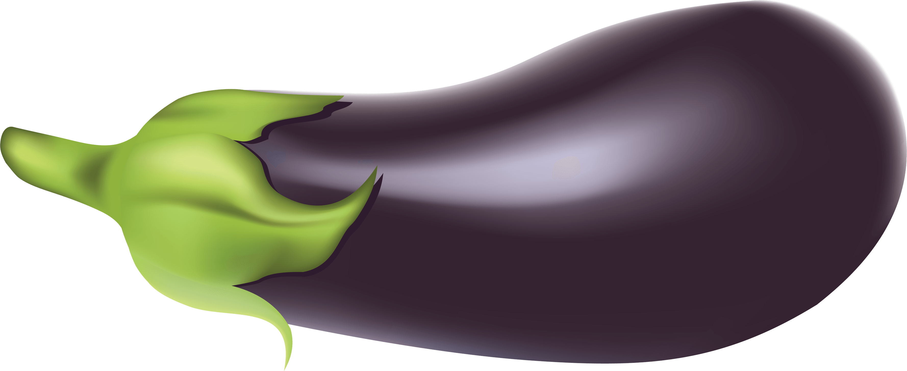 Eggplant Transparent PNG Image