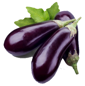 Eggplant Transparent PNG Image