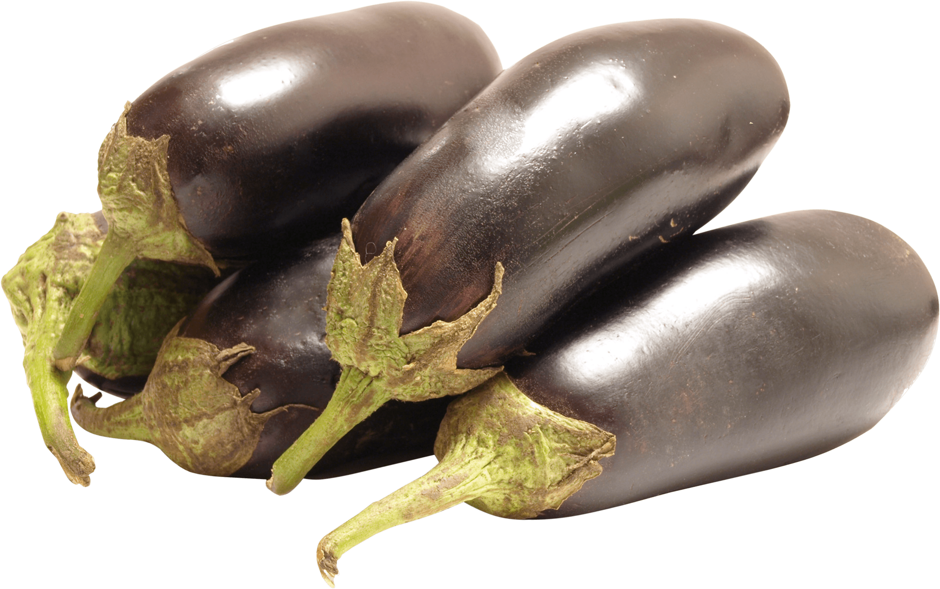 Eggplants Transparent PNG Image