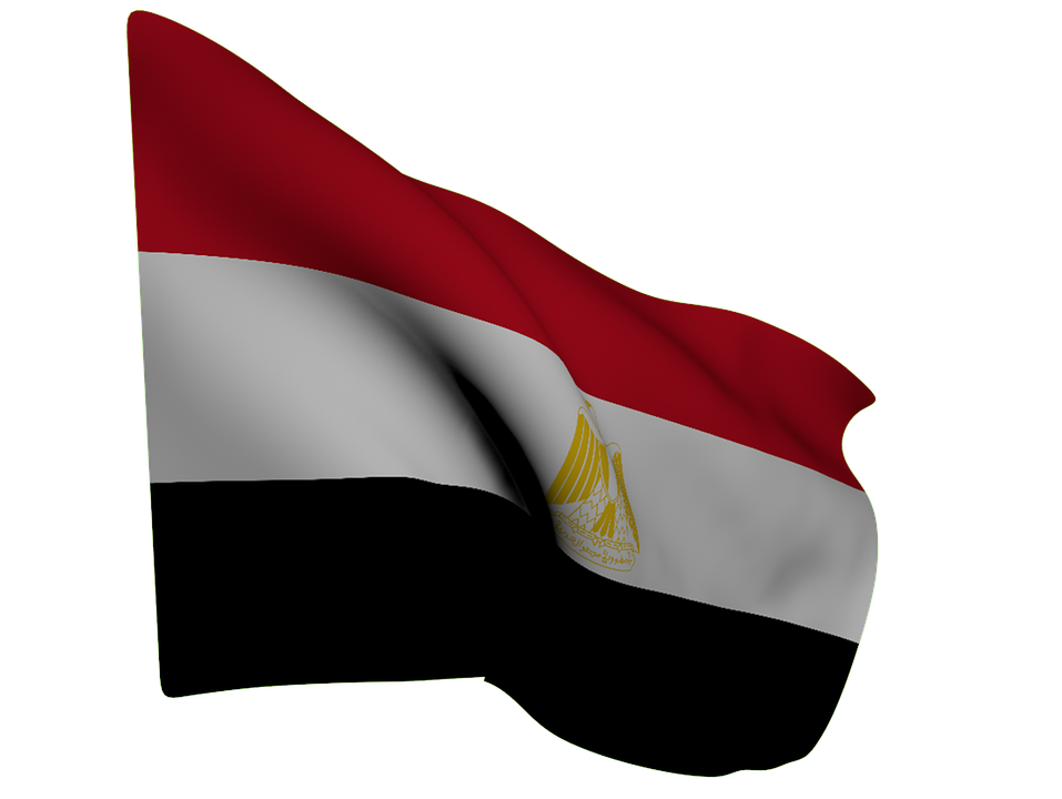 Egypt Flag Transparent PNG Image
