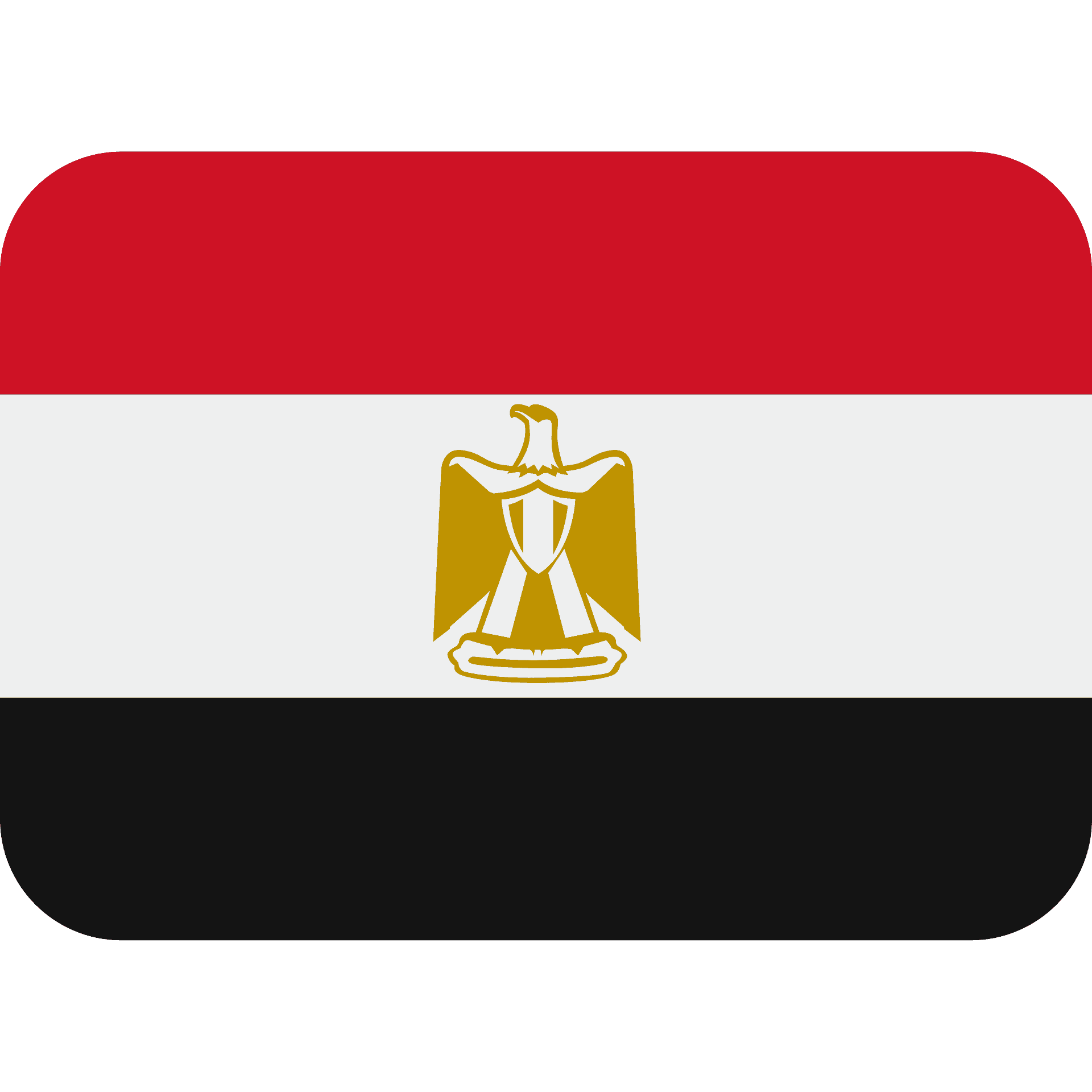 Egypt Flag Transparent PNG Image