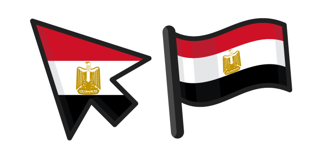Egypt Flag Transparent PNG Image