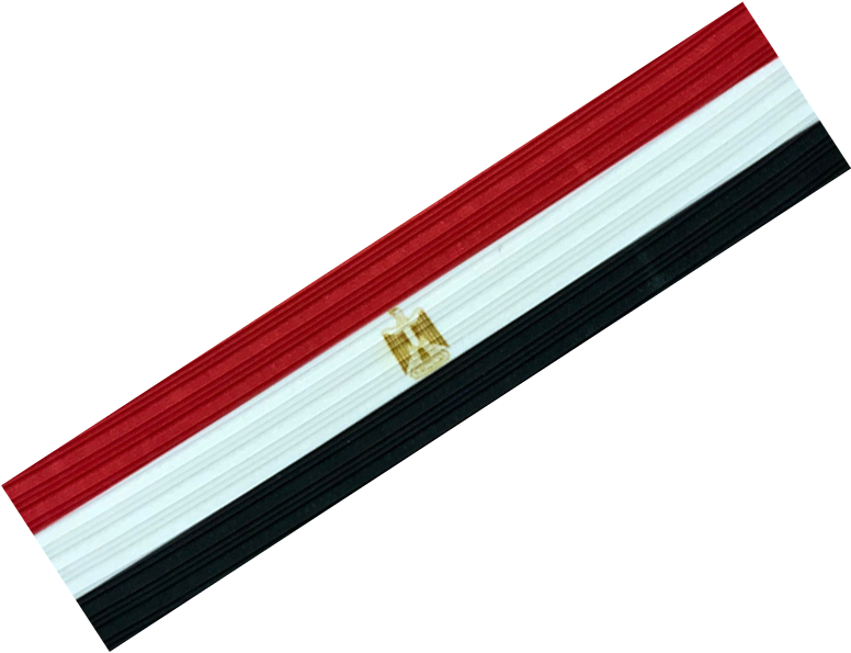 Egypt Flag Transparent PNG Image