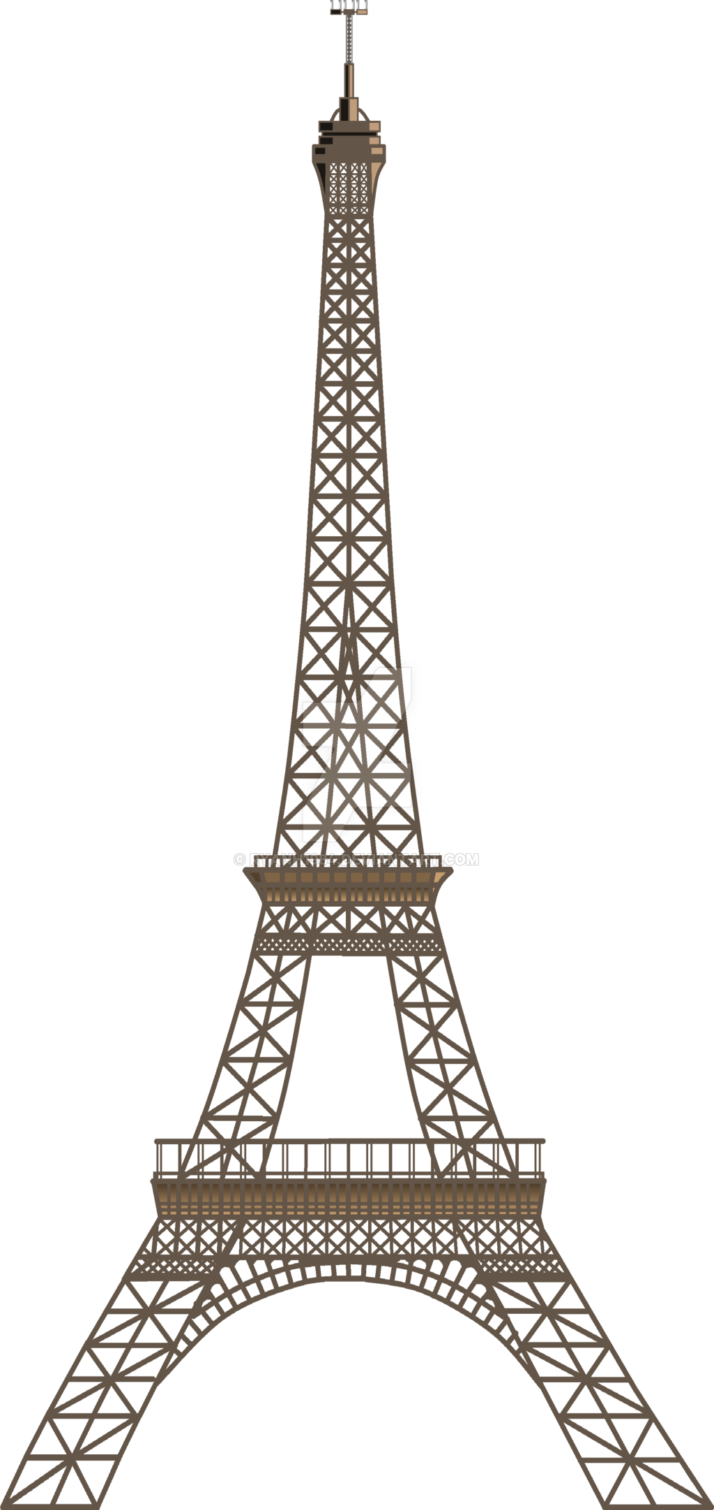 Eiffel Tower Transparent PNG Image