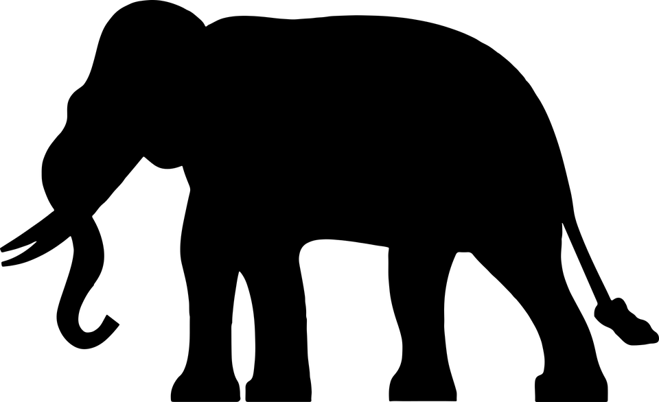 Vector Elephant African Transparent PNG Image
