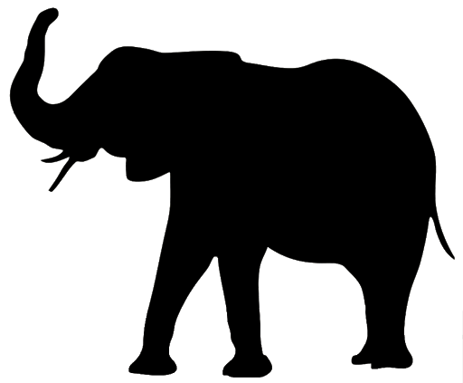 Vector Elephant African File Transparent PNG Image